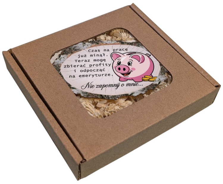 Podziękowania z okazji przejścia na emeryturę