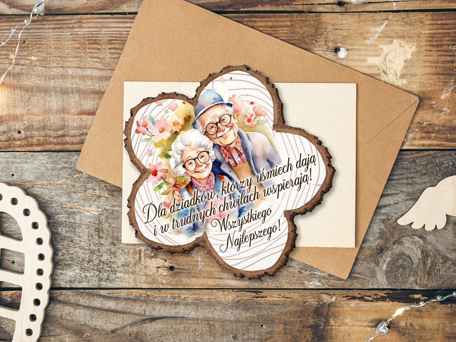 Magnes na Dzień Babci i Dziadka - prezent od przedszkolaka lub ucznia