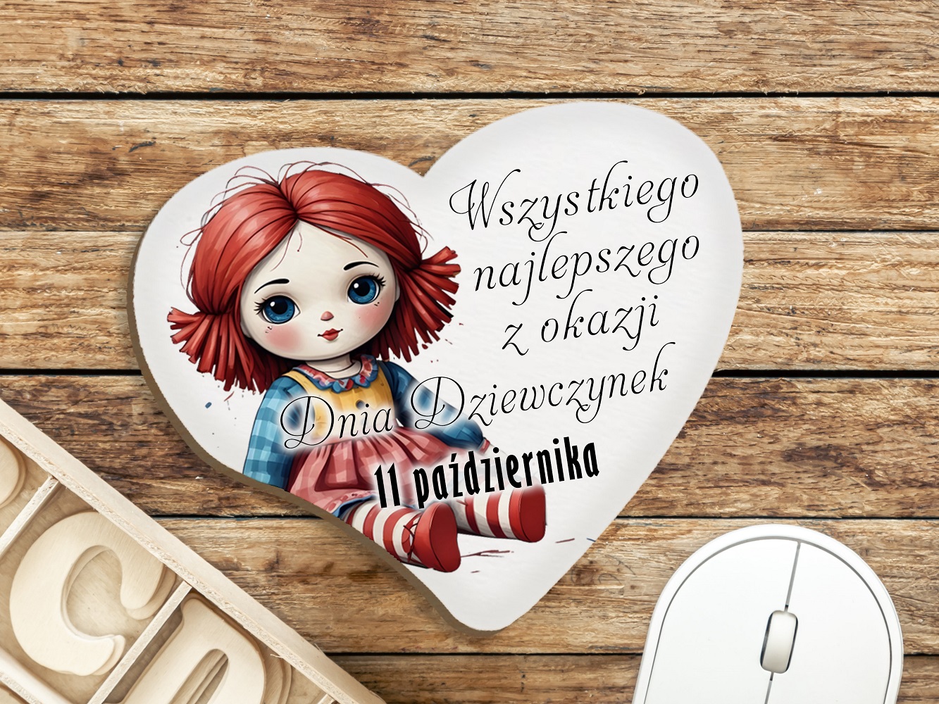 Prezent dla koleżanek z klasy na Dzień Dziewczyny - magnes do szkoły