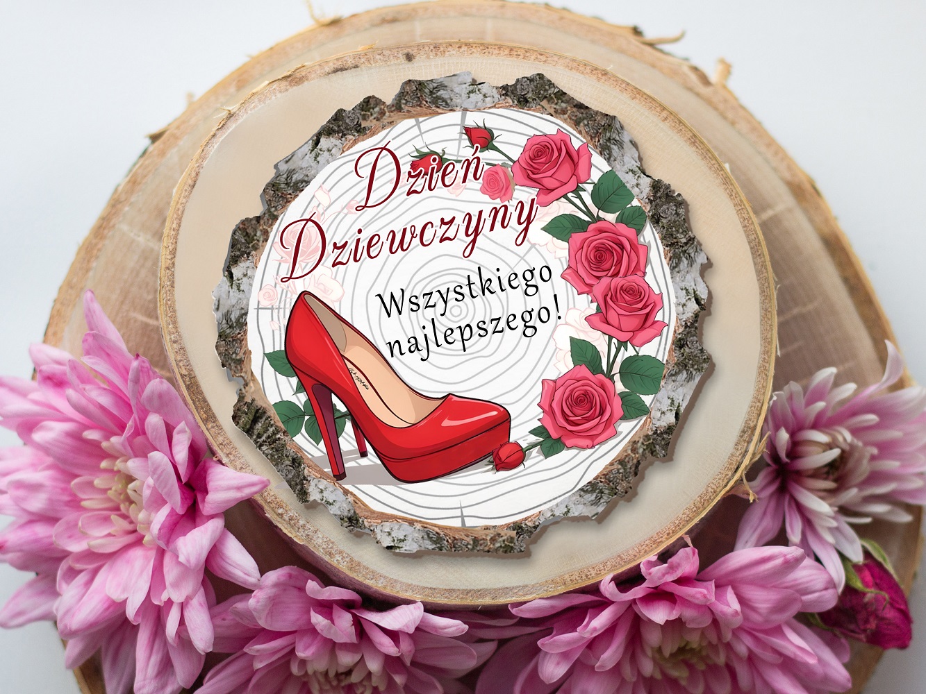 Prezent na Dzień Dziewczyny - magnes dla dziewczynek do szkoły